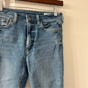 Zara cotton skinny stretch high waisted jeans size 4